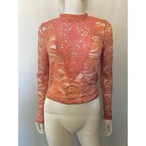 NWT Charlotte Russe Women's Top Blouse Pullover Long Sleeve S